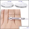 حلقة الأدوات المجوهرات أدوات المجوهرات 50pcs Sizer UK USA British American European Size Size Rings Rings Finger Ding D DHZV8