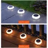 Lawn Lamps 12LED Waterproof Solar Powered Lights Outdoor Landscape Lighting Garden Decoration Ground Plug Light Buried Lamp