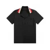 T-shirts Plus pour hommes Polos Col rond brodé et imprimé vêtements d'été de style polaire avec des T-shirts en pur coton de rue 31nr