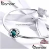 Breloques Bamoer 925 Sterling Sier Sirènes Manquantes Perles Rondes Fit Femmes Bracelets Colliers Diy Fabrication de Bijoux Scc894 Drop Delivery F Dhcja