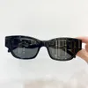 40197 Прямоугольные солнцезащитные очки «кошачий глаз» для женщин, черные/серые солнцезащитные очки с линзами в полной оправе, солнцезащитные козырьки UV400, очки с коробкой