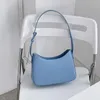 Avondtassen voor vrouwen 2023 mode pu lederen zipper onderarm tas dames eenvoudig design casual reizen handtas hobosevening