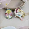 Charms 10 stks Kawaii Cartoon Sailor Moon Ema Metal Girls Hangers Fit DIY Earring Bracelet Dange mode sieraden accessoires drop dhvfr