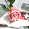 Decorative Flowers Wreaths Flannelettes Rose Artificials Flower Good Looking Dried Hands Wedding Home Furnishing Decoration Arts A Dh4Mg