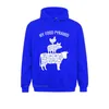 Felpe con cappuccio da uomo Felpe My Food Pyramid Funny Carnivore Cow Pig Chicken Pullover Felpa con cappuccio Manica lunga Summer Young Hoods Fall