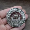 Brocos pinos Vintage Viking Naving e broche de pássaros