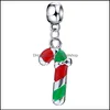 Charms Natale Moda Farfalla Accessori Donna Gilrs Colorf Risultati dei gioielli Bambini Ciondolo Goccia Componenti di consegna Otd0O