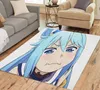 Carpetes Cartoon Girl Anime Series Door Mat Floor Anti-Slip Quarto Banheiro DecorationCarpets DecorationCetes