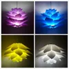 Lampe Couvre Nuances 1 pc DIY Lotus Lustre Abat-Jour PP Pendentif Ombre Plafond Chambre Décoration Puzzle Lumières Couverture Moderne