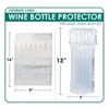 Storage Bags Packs Wine Bottle Protector Inflatable Air Column Packaging Bubble Bag For Luggage Airplane Travel Transport Safety