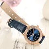 Wristwatches MEGIR Brand Original Women Watch Bling Small Band Female Wrist Watches Rose Gold Full Diamond Crystal Elegant Clock