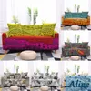 Крышка стулья милый принт животных Seater Sofa Slipcovers растягивайте крышку для гостиной диван L