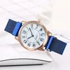 Principais relógios de ímã Banda de tendência banda de braceletes britânicos Mulheres embutidas diamantes moda feminina watchwatches watchwatches bert22