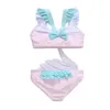 2023 Toddler Infant Baby Girls Szybkość kąpielowa Swimelon Swimsuit Swimming Beach Kąpiel Bikini Cute Summer One-Piece Swimming Costume