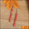 Dangle Lustre Arrivée Colorf Ronde Boucle D'oreille En Pierre Naturelle Pour Femmes Filles Crochet De Haute Qualité Bijoux De Mode Cadeau Drop Delivery E Dhxro