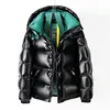 Men's Down & Parkas Winter Bright Face Short Thick Jacket Handsome And Warm Trendy Brand Men S-3XLMen's