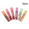 Lip Gloss 2/4pcs Oil Waterproof Liquid Lipstick Moisturizing Plumping Reduce Fine Lines Cosmetics ( Shipped Randomly) TSLM1