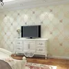 壁紙3D壁紙ベッドルームリビングルーム凹状の凸式彫刻ヨーロッパの牧歌的な暖かい織物布Y46