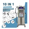 H2O Dermabrasion Facial Machine Aqua Face Clean Microdermabrasion Professional Oxygen Facial Equipment Crystal Diamond