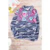 Bluzy bluzy damskie 2023 Zimowe ubrania kamuflarz kwiatowy pullover monogramowy czwarta bluza zip sudaderas para mujer plus size wom