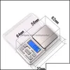 Balances Bijoux Outils Équipement 100/200/500G X 0.01G Et 500G X0.1G Balance de Poche Numérique Électronique Nce Gram Affichage Lcd Drop Delivery Dhdjz