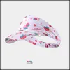 Visors mode colorf sommar tomt topp vikbar sport k￶r visor hatt kvinnor enkelt snabbt torrt tie dye strand m￶ssa is silk solen andas otrbg