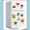 Ímãs de geladeira Natal PVC Colorf Blackboard Adtenhor Magnetic Refrigerator Cute Stickers Home Mobilização Decoração Kitch HomeFavor DHX4Z