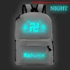 Backpack Tokyo Revengers Kids School Bagi Luminous School School plecaki dla dzieci z powrotem do Bookbag Knapsack Mochila 2023