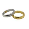 Cee sieraden Designer Band ringen eenvoudige gewone ringpaar ring vrouwelijke ins gepersonaliseerde mode ring vinger gespier goud zilver