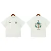 Men's Plus T-shirts Polos Rund hals broderade och tryckta sommarkläder i polarstil med street ren bomull 8G4766