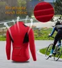 Vestes de course WOSAWE hommes maillot de cyclisme demi fermeture éclair poche arrière vtt vélo chemise descente haute qualité Pro équipe montagne vélo vêtements