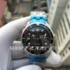 New Super Factory vende orologi Pographs Quality 300M Watch 007 Quadrante nero 2813 Movimento automatico Bullet Back Full Steel Mens 240f