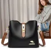 Bolsas de noite tendem a mulheres 3 camadas Bucket Crossbody Fashion Small ombro Messenger Messenger Bolsa de Designer de luxo e HandbagSevening