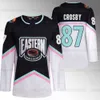 2023 All-star Conferencia Este Jersey Sidney Crosby Tage Thompson Alex Ovechkin Matthew Tkachuk Auston Matthews Jack Hughes Johnny Gaudreau Mitch Marner