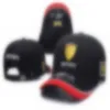 Ganzes Snapback Racing Cap Baseball Cap Black F1 Style Hut für Männer Auto Motorrad Rennsport Casquette Outdoor Sports Dad Hat5828012