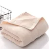 Towel Pink Cotton Bath Plain Soft Absorbent Comfort Increase Thick Adult Household BD41A