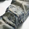 Herren Jeans Hosen Für Männer Zerrissene Denim Hosen Biker Hohe Qualität 2023 Gerade Casual Designer Komfortabel Erweiterte