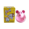 ألعاب CAT تسرب لعبة Pet Feeder Feeder Feater Mice Formbly Rolling Rolling Dispenser Bowl IQ علاج حيوان أليفة أكثر ذكاءً