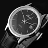 Wristwatches 100pcs/lot Calendar Clock Mens Watch Women Leather Accesorios Mujer Fashion Unisex Wholesale Watches For Men