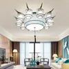 Plafondlampen Chinese lamp rond slaapkamer eetkamer moderne Zen Hall Living LB022207