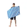 Serviette 1pcs fabricants à séchage rapide à rayures larges vendant des serviettes de plage absorbantes de couleur taille 80x130cm