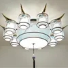 Plafondlampen Chinese lamp rond slaapkamer eetkamer moderne Zen Hall Living LB022207