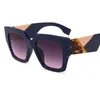 Zonnebril Klassieke Merk Vierkante Voor Vrouwen Mode Luxe Luipaard Oversized 2023 Trend Zonnebril Vrouwelijke Vintage Shades UV400Sunglasses