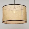 Lamp Covers & Shades Rattan Lampshade Pendant Cover Country Style Hanging Light Shade