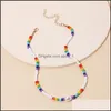 Подвесные ожерелья Bohemian маленький из бисера с жемчужными глазами CHOKER FODAY FADAY COLARF Короткое ожерелье с шармом бусинки 2021