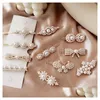 H￥rklipp Barrettes Fashion Jewelry Pearl Beads Barrette Girl Flower Fj￤ril