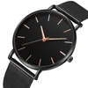 Wristwatches Men Watch 2023 Luxury Top Brand Quartz Watches Business Simple Ultra Thin Mesh Wristwatch Men's Clock Reloj Hombre Montre H