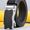 Ceintures Blancs Pure Men de ceinture haut de gamme Luxury Design coréen Casual Soft Le cuir soft Tendal Youth Automatic Buckle Wear-Resistant Belts