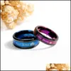 Band ringar mode rostfritt st￥l par sin kung sin drottning f￶r ￤lskare lovar ring br￶llop valentiner dag smycken g￥va droppe l￤cker dhwvb