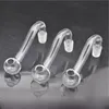 Grand bol fumer pipe 10mm 14mm 18mm mâle femelle verre brûleur à mazout tuyaux plié Banger clou pour Dab Rig Bong narguilé Dhl gratuit